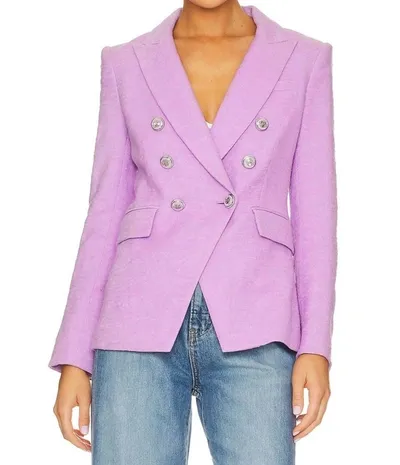 Veronica Beard Miller Dickey Jacket In Purple