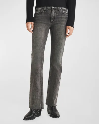 Rag & Bone Peyton Mid-rise Bootcut Jeans In Serephina