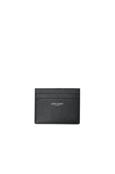 Saint Laurent Cardholder In Black