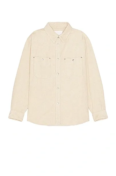 Isabel Marant Ritchie Shirt In Beige