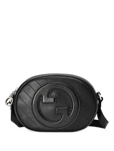 Gucci Mini Blondie Crossbody Bag In Black