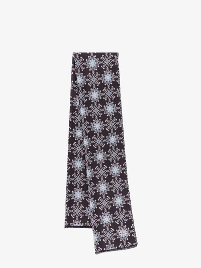 Kiton Ciro Paone Scarf In Blue