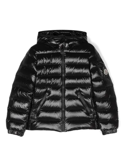 Moncler Kids New Maya Quilted Shell Jacket In Black