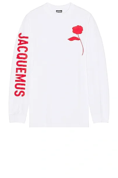 Marc Jacobs The Ciceri T-shirt In Red Rose White