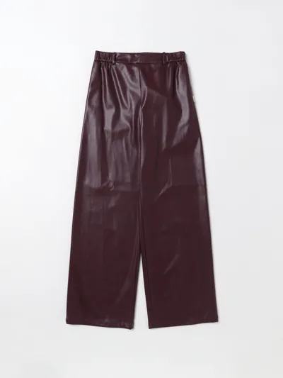 Liu •jo Pants Liu Jo Kids Kids Color Burgundy