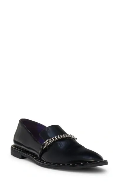 Stella Mccartney 10mm Falabella Faux Leather Loafers In Black