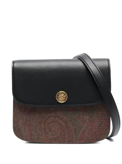 Etro Borsa Tracolla 22x17,5x4,5 In Black