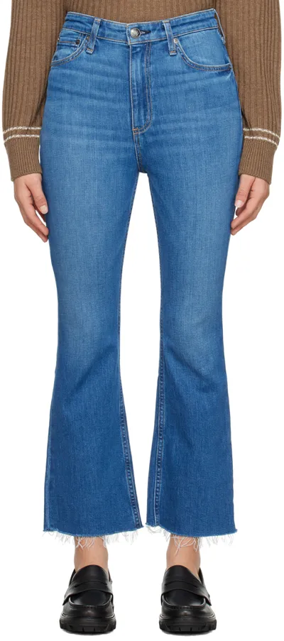 Rag & Bone Casey High-rise Flared Jeans In Cindy