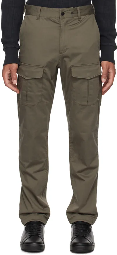 Rag & Bone Khaki Flynt Cargo Pants In Army