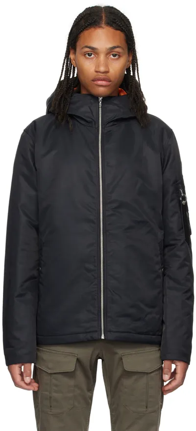 Rag & Bone Black Manston Jacket In Blk