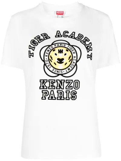 Kenzo T-shirt In Off White