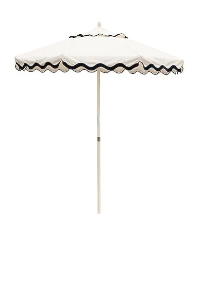 Business & Pleasure Market Umbrella In Riviera White