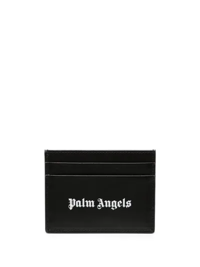 Palm Angels Card Holder In Black