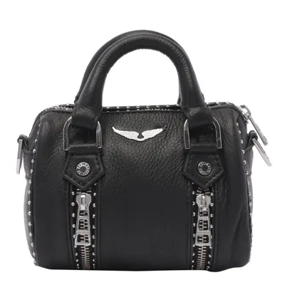 Zadig & Voltaire Nano Mini Tote Bag In Black