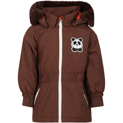 Mini Rodini Brown Coat For Kids