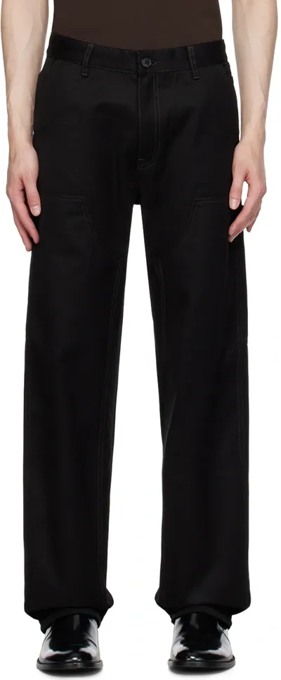 Filippa K Black Relaxed-fit Trousers