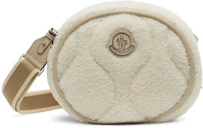 Moncler White Delilah Crossbody Bag In 034 White