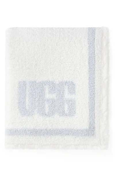 Ugg Kids' Anabelle Baby Blanket In Snow