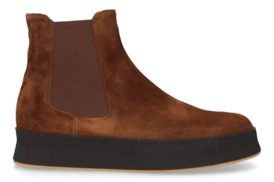 Truman's Chelsea Boots 9834 Suede In Brown