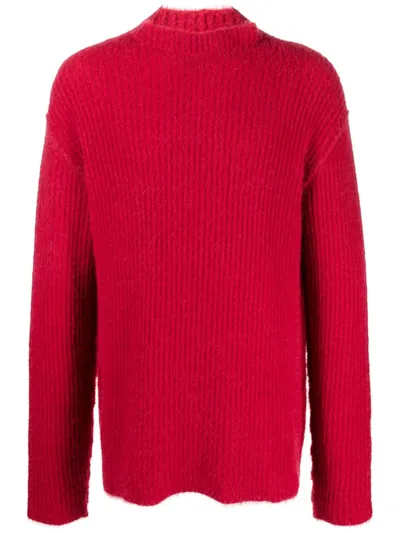 Uma Wang Long Sleeves Top In Red