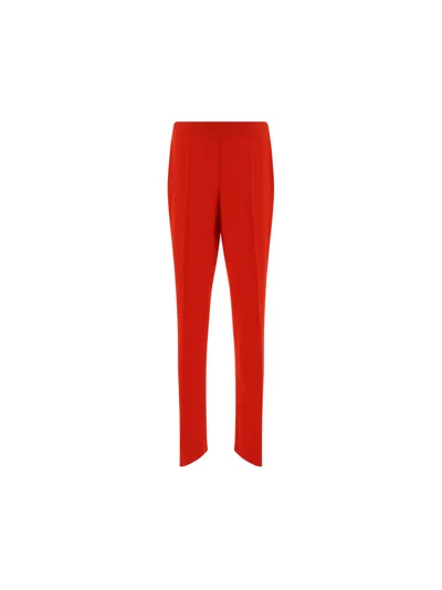 Ferragamo Pants In Red