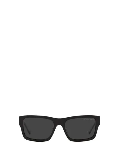 Prada Eyewear Rectangle In Black