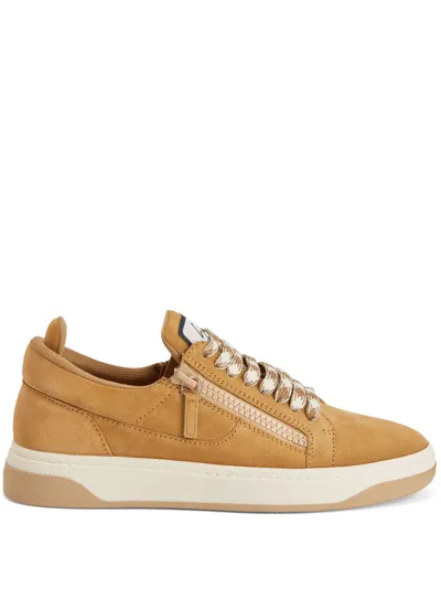 Giuseppe Zanotti Gz94 Low-top Sneakers In Beige