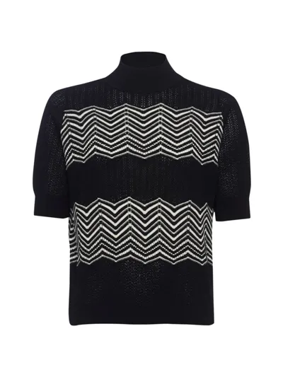 Eres Sweety Sweater In Noir Ivoire