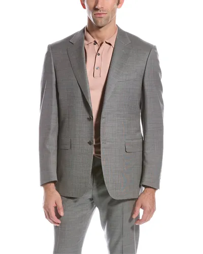 Canali 2pc Wool Suit In Grey