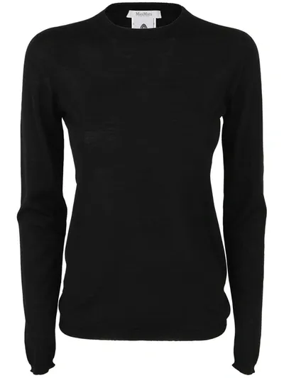 Max Mara Black Crewneck Sweater