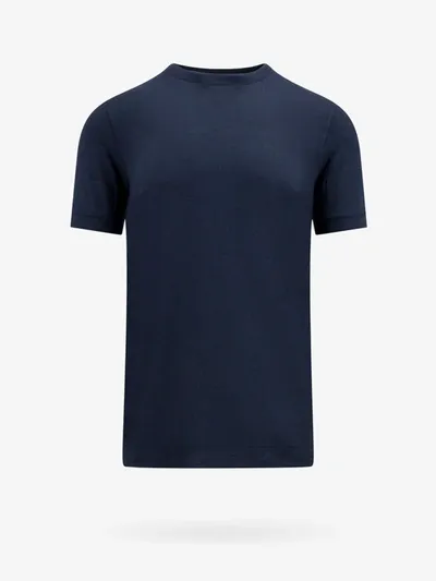 Giorgio Armani T-shirt In Blue