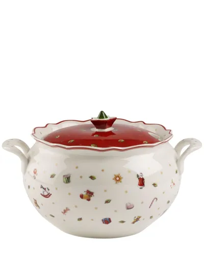 Villeroy & Boch Graphic-print Porcelain Terrina In Multicolour