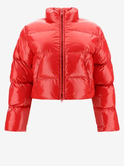 Balenciaga Puffer Jacket In Red