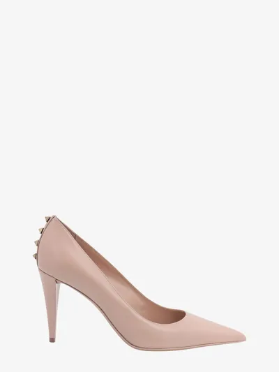 Valentino Garavani Rockstud Pumps -  - Pink - Leather