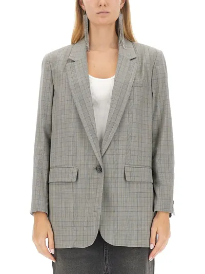 Isabel Marant Kenzy Jacket In Gray