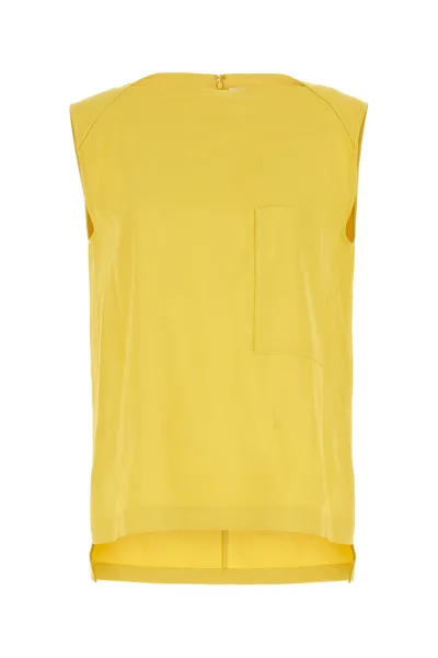 Jil Sander Shirts In Yellow