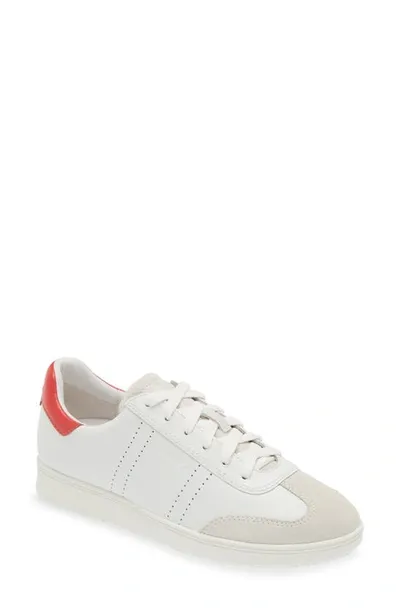 Frankie4 Drew Sneaker In White Scarlet