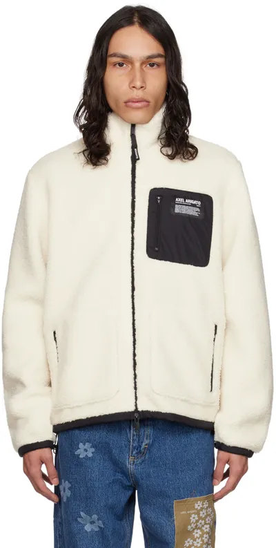 Axel Arigato Billy Fleece Jacket In Neutrals