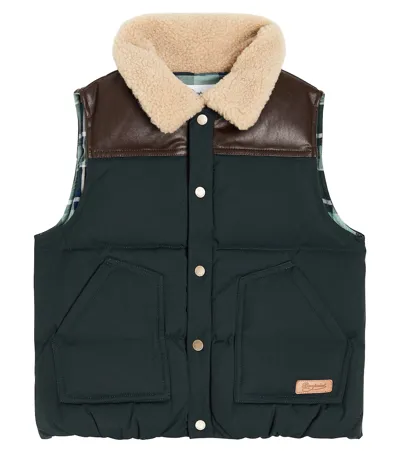 Bonpoint Kids' Benton Padded Vest In Navy