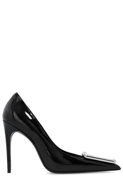 Saint Laurent Avenue Pointed In Black