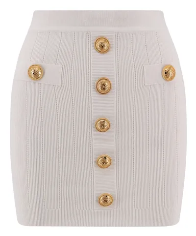 Bally Mini Skirt In White