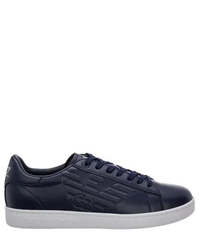 Ea7 Classic Cc Sneakers In Blue