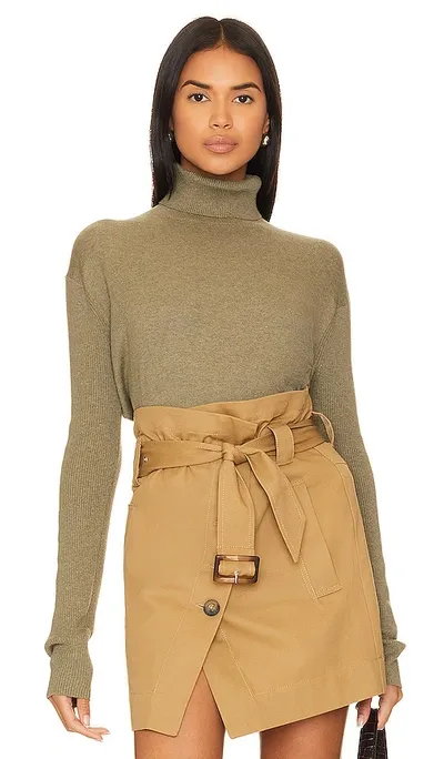 Velvet By Graham & Spencer Sally Sweater In Olive