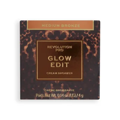 Revolution Pro Revolution Beauty  Glow Edit Cream Gel Bronzer - Medium Bronze