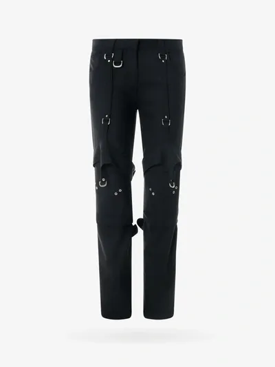 Off-white Trouser In Black