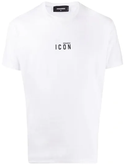 Dsquared2 Icon Cotton T-shirt In White