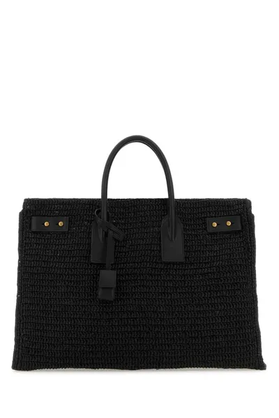 Saint Laurent Sac De Jour Medium Tote Bag In Black