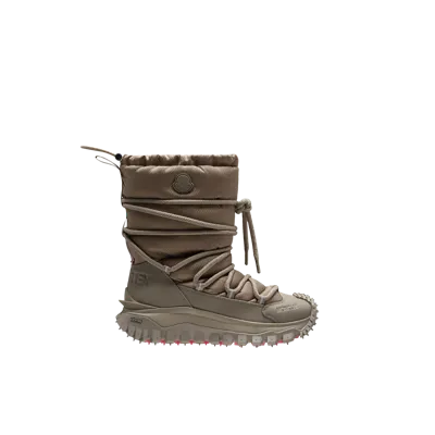 Moncler Collection Bottes Trailgrip Après In Beige