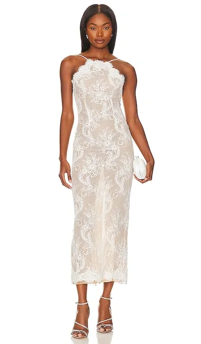 Stone Cold Fox X Revolve Tatiana Gown In White