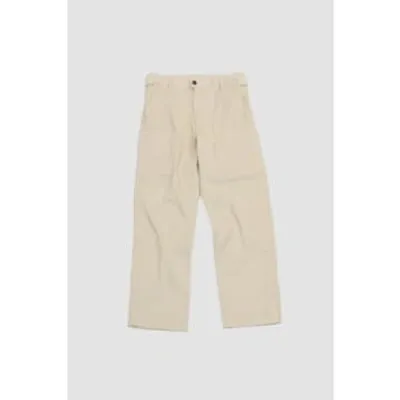 Camiel Fortgens Worker Pants Corduroy Off-white